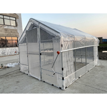 Poly Tunnel Garden Walk in Greenhouse garden