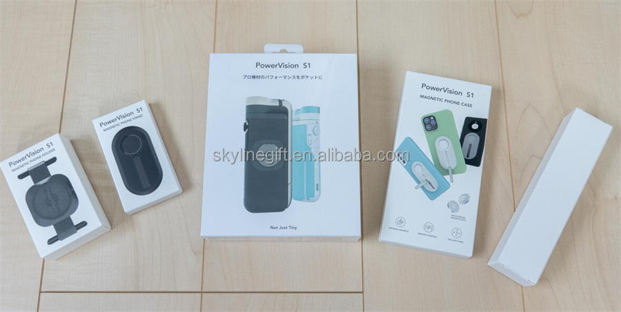 PowerVision S1 Foldable Smartphone Gimbal Stabilizer with Follow AI Tracking and Power bank function
