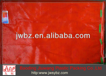 30kg plastic onion packing mesh bag