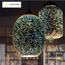 INSHINE Small Glass Table Lamp