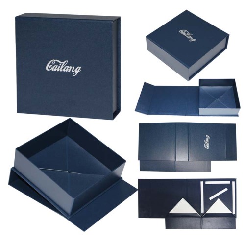 Collapsible Box Packaging with Magnet