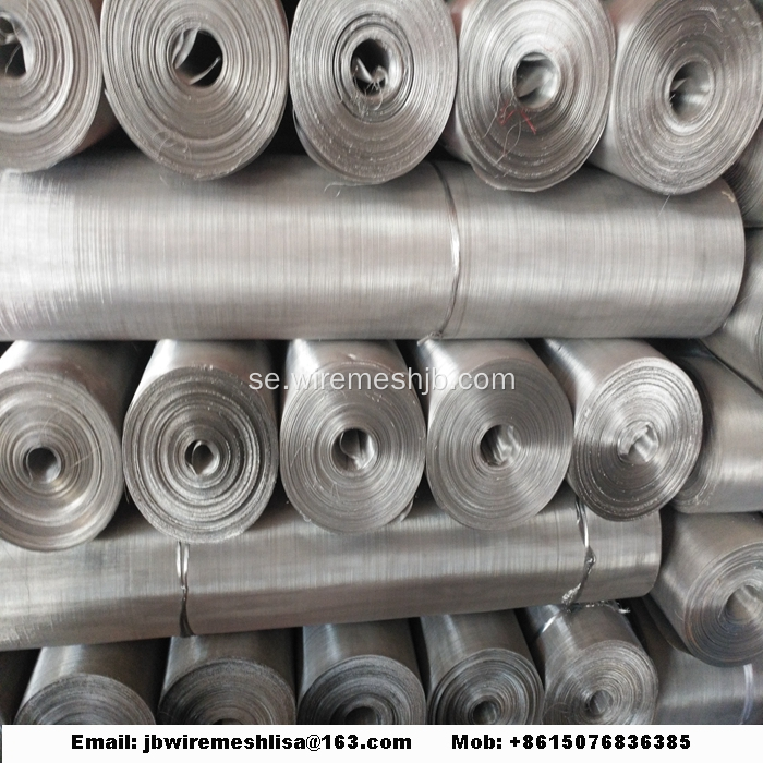 304/316 Plain Wave Stainless Steel Wire Mesh