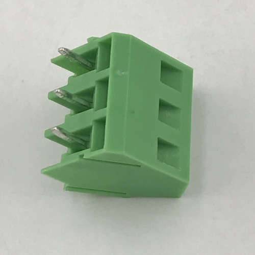 45 degree 5.0mm pitch PCB screw terminal block