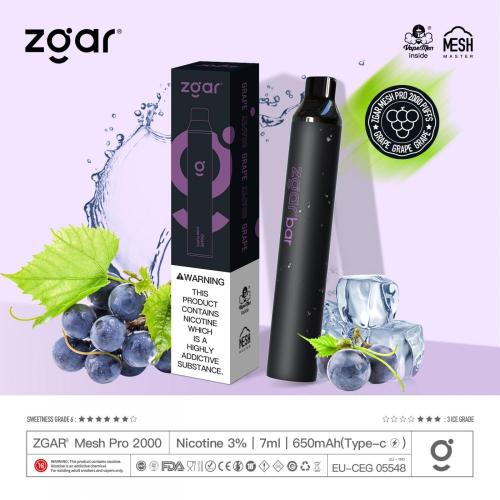 Zgar bar jetable vape stig premium zgar Plus