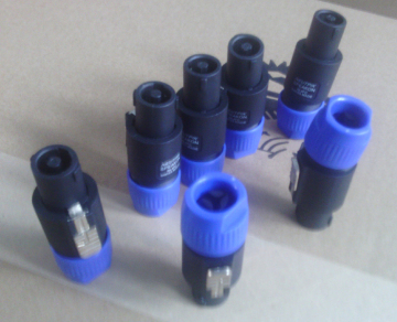 Speaker Wire Connector; Speakon Connectors
