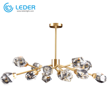LEDER Crystal Ceiling Chandeliers Light