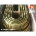 ASTM B111 C68700 TUBO ULEMPLESSE DE BRASS DE LATRELA