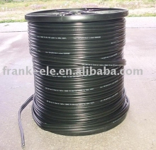 Dual RG6 coaxial cable+message