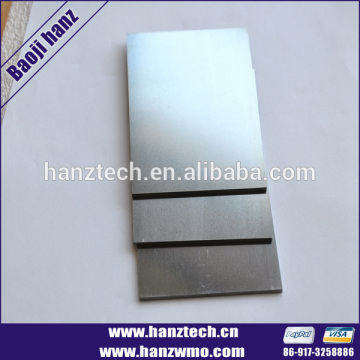 Baoji hanz high quality tungsten nickel iron alloys sheet