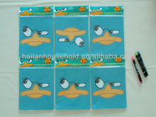 wholesale custom printing A4 A5 stretchable fabric book cover, desney licensed book cover