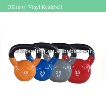 2015 factory sale Color Vinyl Kettlebell,Crossfit Kettlebell,Fitness Kettlebell