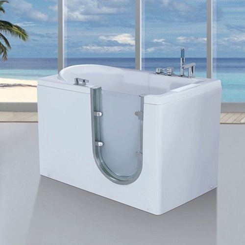 Whirlpool Air Jetted Walk In Tub pour les personnes âgées