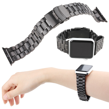 Alloy Bracelet for Apple watch Parts Black