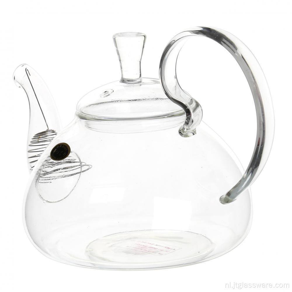 Beste glazen theepot set borosilicaat theepotten