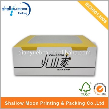 Favorite selection colorful food paper box with cover