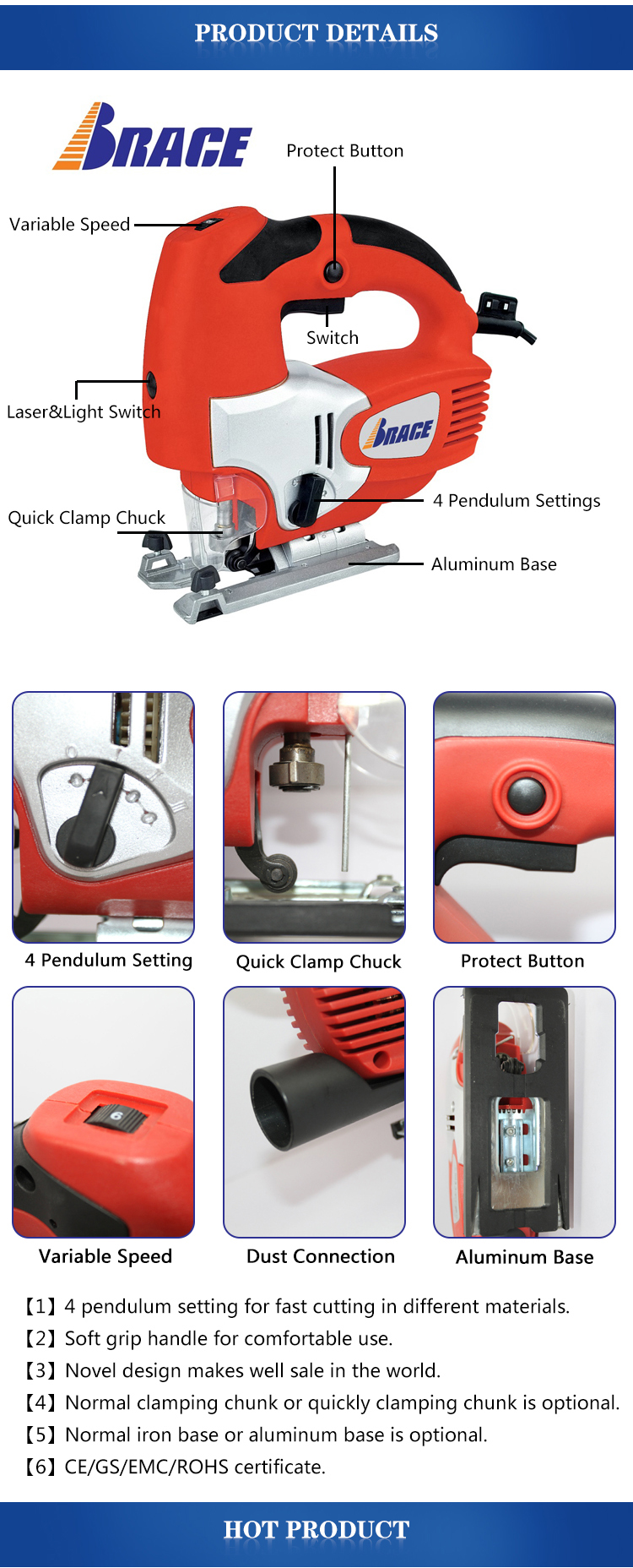 Jigsaw Specifications