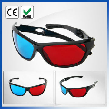 red cyan computer games 3d glasses