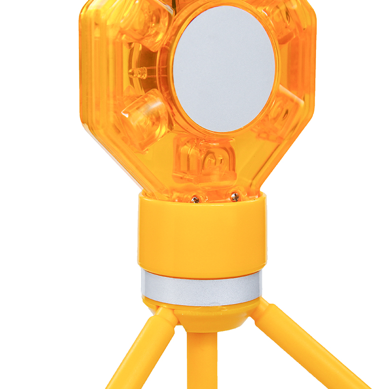 road construction solar hazard emergency warning light