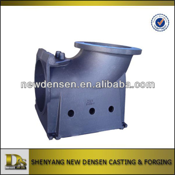 Cast steel sand casting hydraulic pump housing