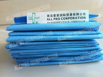 Veterinary wrap paper sterilization