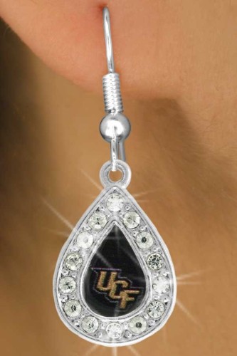 Lead, Cadmium, & Nickle Free University Of Central Florida "Knights" Charms Earring College Jewelry