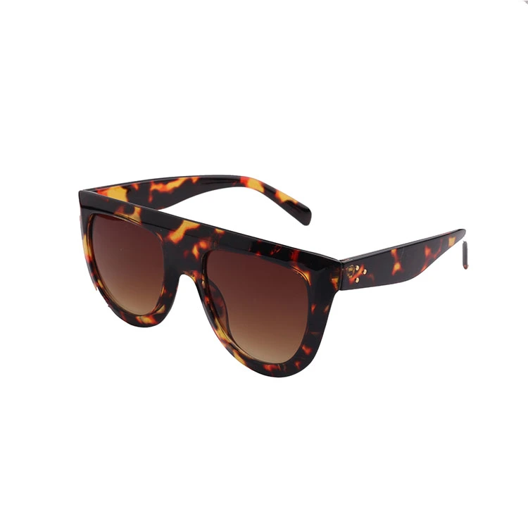 Over Size Black Demi UV400 Sunglasses