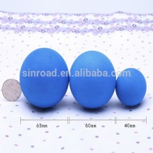 kid playing eva foam ball