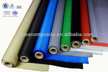 polyurethane coated fiberglass anti heat acoustic insulation industrial textiles