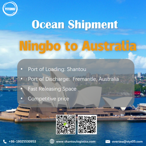 Freight di mare da Ningbo a Fremantle