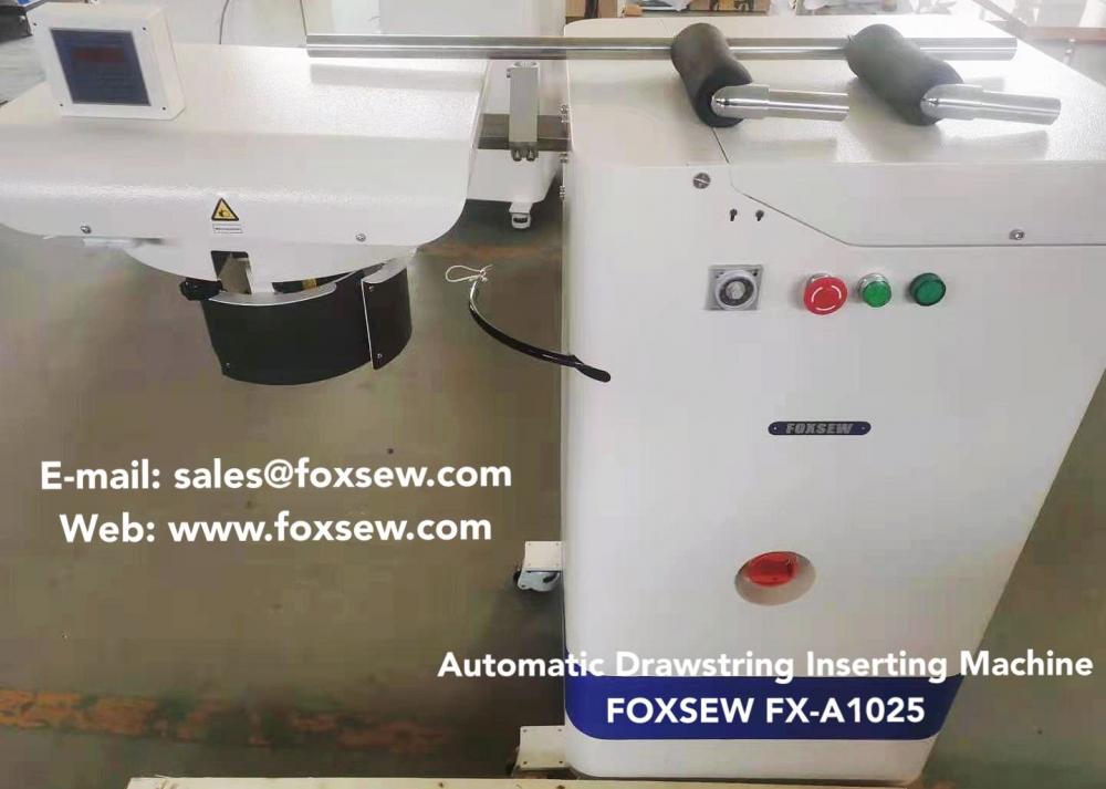 Automatic Drawstring Inserting Machine 1