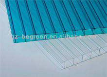 Service tempreature -40C- +120C polycarbonate transparent roofing sheet