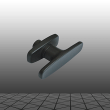 ATM money box handle require