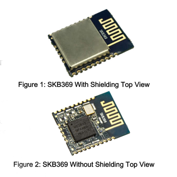 SKYLAB SKB369 Multi-protocol Bluetooth Module For Wireless Mesh Network Nordic nRF52832 Low Energy BLE Module