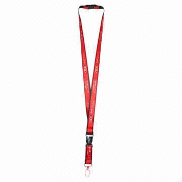 Polyester lanyard, heat transfer and CMYK printing