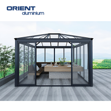 Aluminum Sunroom: UK Standard Aluminum Conservatory or Glass Greenhouse