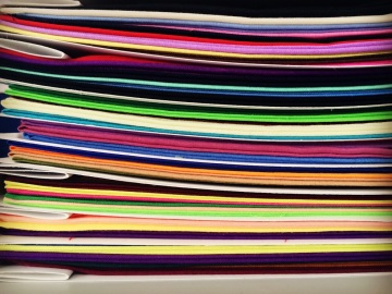 poly 65 cotton 35 solid dyed fabric