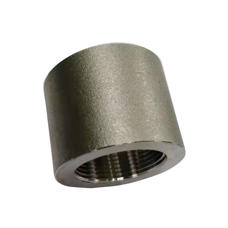 High Quality banded  Stainless steel female  Thicken thread nipple / socket / socket plain /half socket plain