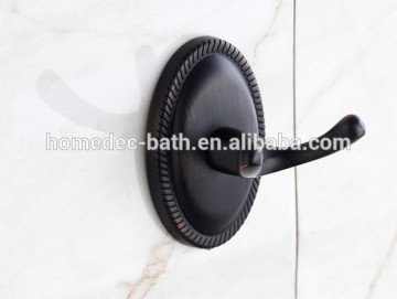 Wall Mounted bathroom ORG zinc alloy towel hook robe hook
