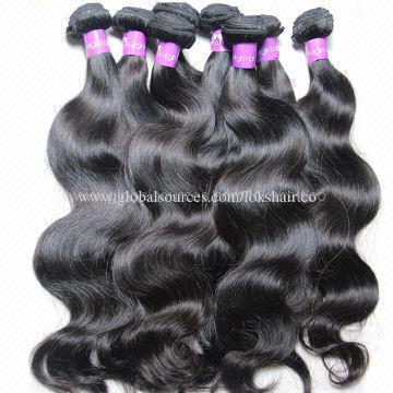 Wholesale Price Body Wave Brazilian Virgin Hair, No Tangle for Years, Durable, Dyeable