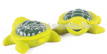 Rubber turtle bath toy
