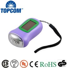 3 LED Solar power Flashlight/dynamo solar flashlight/crank dynamo torch