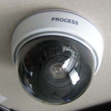 Small White High Tech Security Dummy Dome Wireless Ip Cameras With Switchable On / Off Led