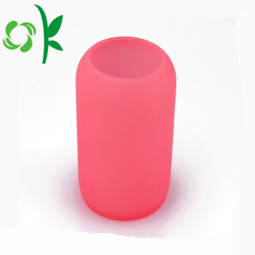 Tùy chỉnh OEM Silicone chai nước thủy tinh bền tay áo