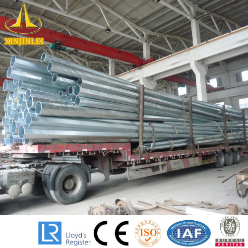 10kV Octagonal Steel Electrical Pole Factory