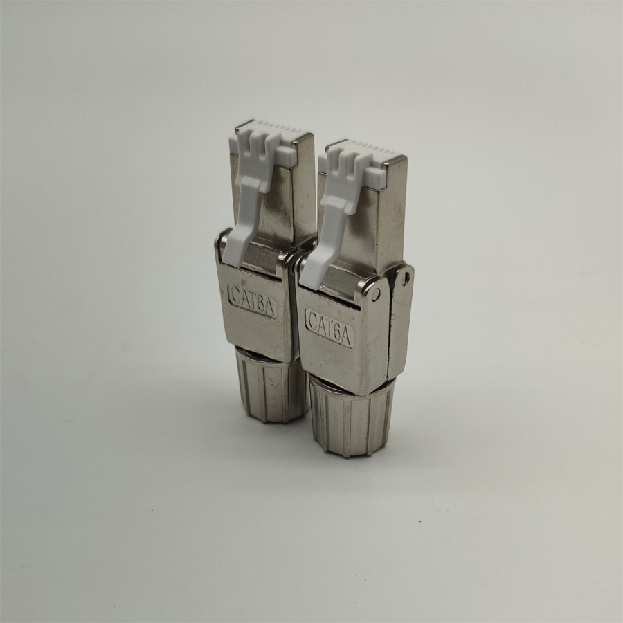 Toolless CAT6A modular plug