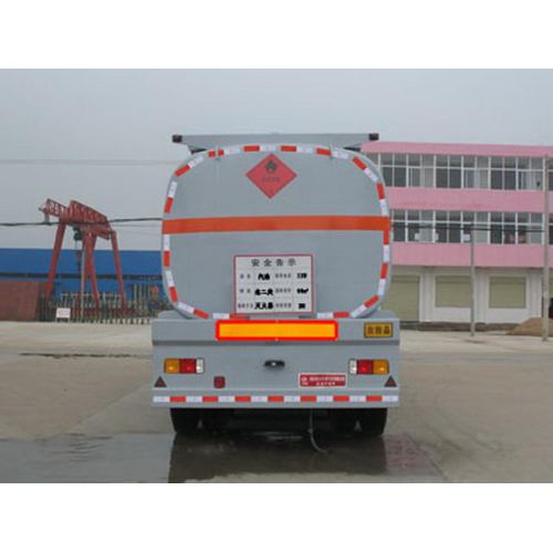 28T Semi Trailer Tangki Fuel Tank Axles