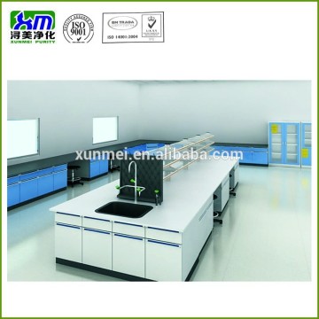 Steel Wood Central Chemical Laboratory Bench/Table