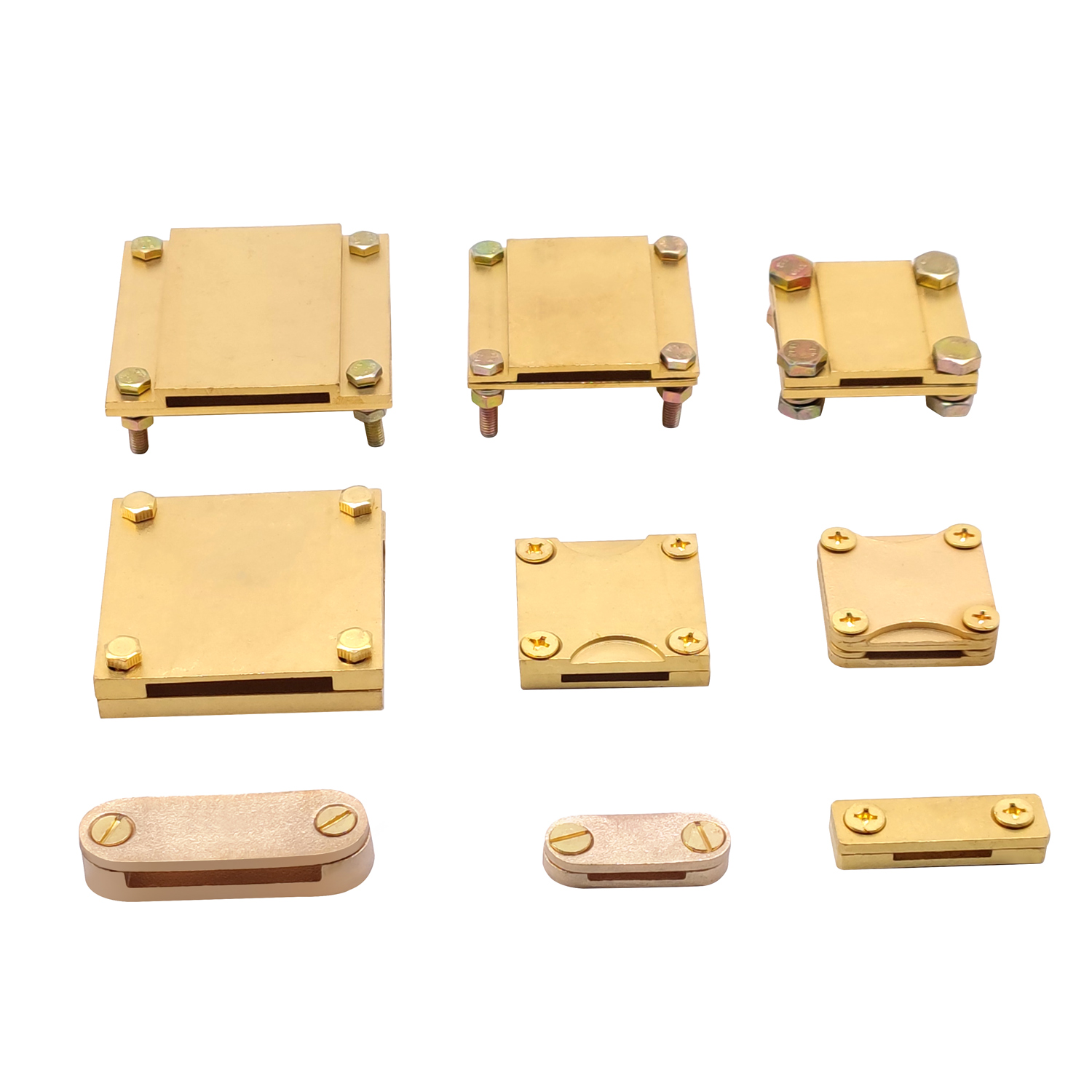 Welding Ground Clamps 20X3 mm Square Brass Clamps for Earthing clamp on rod holders