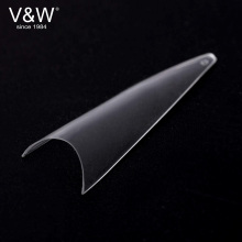 Ballerina Nail Art Tips - 550pcs False Coffin Nails Full Cover Manicure Tips