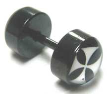 316L Stainless Steel & Gold Plating Package F2 Serial Ear Piercing Unit Flower Gems Earring Studs Piercing Body Jewelry